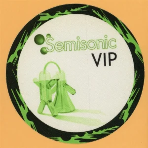 Semisonic 2001 Chemistry Concert Tour VIP Backstage Pass