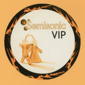 Semisonic 2001 Chemistry Concert Tour VIP Backstage Pass