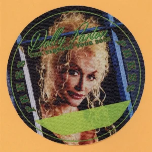 Dolly Parton 2005 Those Were The Days Tour PRESS Backstage Pass