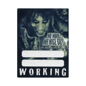 Alice Cooper 2011 Welcome 2 My Nightmare Concert Tour Working Backstage Pass
