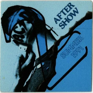 AC/DC 1991 Razor's Edge Concert Tour After Show Backstage Pass