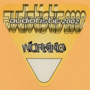 Outkast 2002 Audiotistic Concert Tour WORKING Backstage Pass