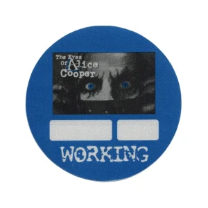 Alice Cooper 2004 The Eyes of Alice Cooper Concert Tour Working Backstage Pass