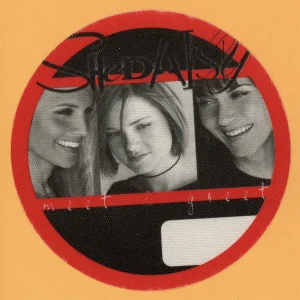 She Daisy 2002 Knock on the Sky Concert Tour Meet & Greet Backstage Pass