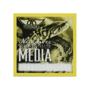 Aerosmith 1997 Nine Lives Concert Tour Media Backstage Pass