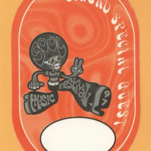 Sinbad 1997 Soul Music Festival Tina Turner Concert Tour Guest Backstage Pass