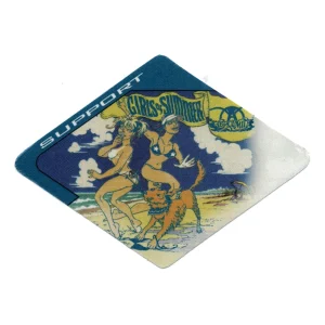 Aerosmith 2002 Girls of Summer Concert Tour Support Backstage Pass