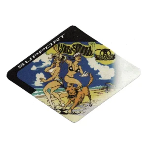 Aerosmith 2002 Girls of Summer Concert Tour Support Backstage Pass