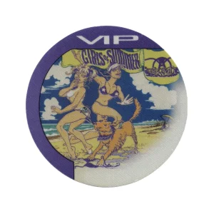 Aerosmith 2002 Girls of Summer Concert Tour VIP Backstage Pass