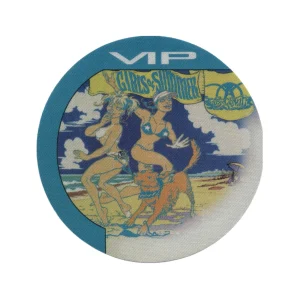 Aerosmith 2002 Girls of Summer Concert Tour VIP Backstage Pass