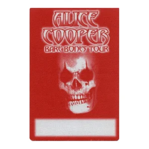 Alice Cooper 2003 The Eyes of Alice Cooper Concert Tour Crew Backstage Pass