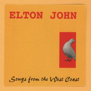 Elton John 2001 Songs From The West Coast Concert Tour Backstage Pass