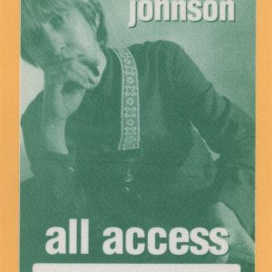 Eric Johnson 1998 Seven Worlds Concert Tour ALL ACCESS Backstage Pass