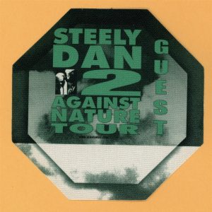 Steely Dan 2000 Two Against Nature Concert Tour Guest Backstage Pass