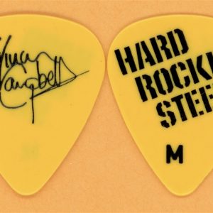 Whitesnake Vivian Campbell Hard Rockin' Steel (SMALL M) Guitar Pick - 1986 Tour