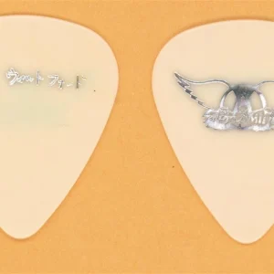 Aerosmith Brad Whitford Vintage Guitar Pick - 1989 Pump Tour