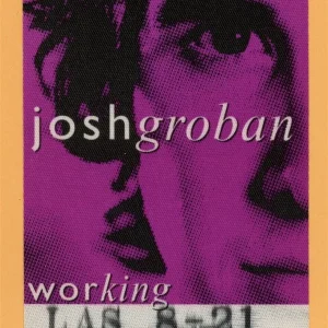 Josh Groban 2005 Closer Concert Tour WORKING Backstage Pass