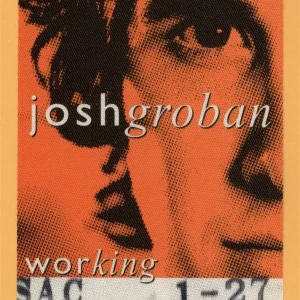 Josh Groban 2005 Closer Concert Tour WORKING Backstage Pass