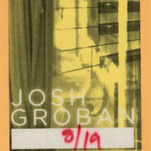 Josh Groban 2011 Straight To You Concert Tour WORKING Backstage Pass