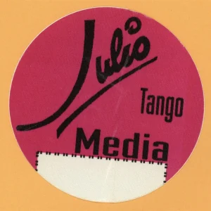 Julio Iglesias 1996 Tango Concert Tour MEDIA Backstage Pass
