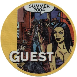 Bob Dylan 2004 Concert Tour Guest Backstage Pass