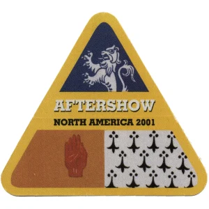 Bob Dylan 2001 Love and Theft Concert Tour After Show Backstage Pass