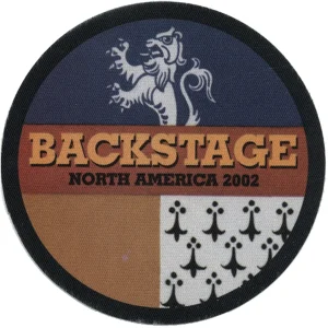 Bob Dylan 2002 Love and Theft Concert Tour Backstage Pass