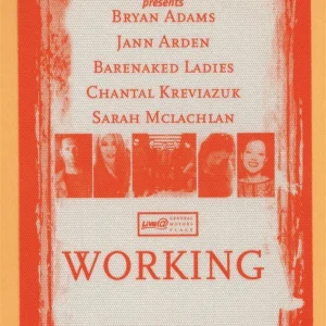 Bryan Adams 2002 Barenaked Ladies Concert Tour Working Backstage Pass
