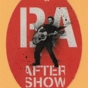 Bryan Adams 2014 30th Anniversary Concert Tour After Show Backstage Pass