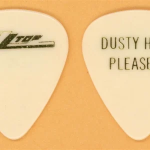 ZZ Top Dusty Hill Vintage Guitar Pick - 1984 Afterburner Tour