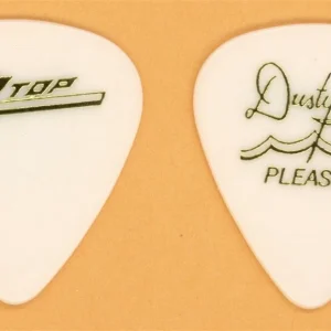 ZZ Top Dusty Hill Pleaser Vintage Guitar Pick - 1990 Recylcer Tour