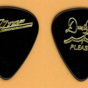 ZZ Top Dusty Hill Pleaser Vintage Guitar Pick - 1990 Recylcer Tour