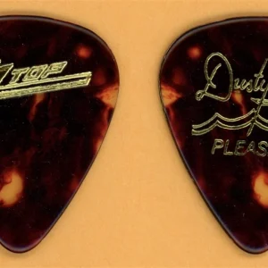 ZZ Top Dusty Hill Pleaser Vintage Guitar Pick - 1990 Recylcer Tour