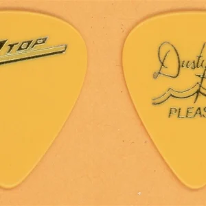 ZZ Top Dusty Hill Pleaser Vintage Guitar Pick - 1990 Recylcer Tour