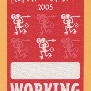 Keith Urban 2005 Be Here Concert Tour WORKING Backstage Pass