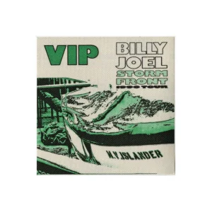 Billy Joel 1990 Storm Front Concert Tour VIP Backstage Pass