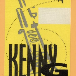 Kenny G 1993 Concert Tour BEFORE SHOW Backstage Pass
