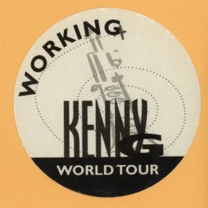Kenny G 1993 Concert Tour WORKING Backstage Pass