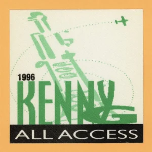 Kenny G 1996 Christmas Concert Tour ALL ACCESS Backstage Pass