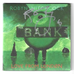 Robyn Hitchcock REAL hand SIGNED Love From London CD COA Autographed Soft Boys