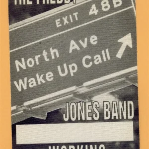 Freddy Jones Band 1995 North Ave Wake Up Call Concert Tour Backstage Pass