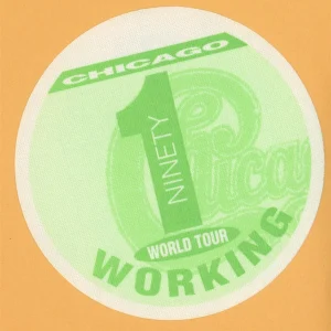Chicago 1991 Ninety 1 Concert Tour WORKING Backstage Pass