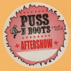 Nora Jones 2003 Puss N Boots Concert Tour After Show Backstage Pass