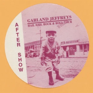 Garland Jeffreys 1992 Don't Call Me Buckwheat Concert Tour Backstage Pass