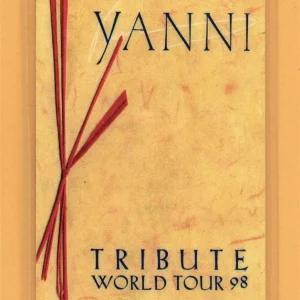 Yanni 1998 Tribute World Tour All Access Laminate Backstage Pass