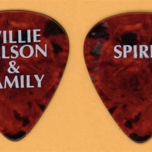 Willie Nelson & Family Vintage Guitar Pick - 1996 Spirit Tour