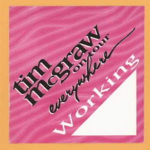 Tim McGraw 1997 Everywhere Concert Tour Working Backstage Pass