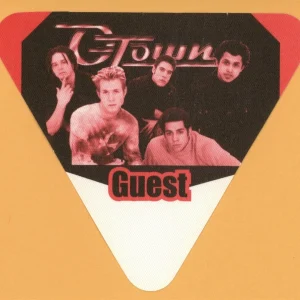 O-Town 2001 Concert Tour GUEST Backstage Pass