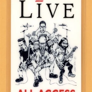 +Live+ 1997 Secret Samadhi Tour All Access Laminated Backstage Pass