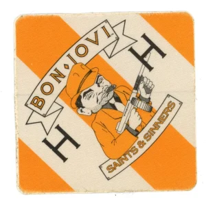 Bon Jovi 1988 New Jersey Concert Tour Hospitality Backstage Pass